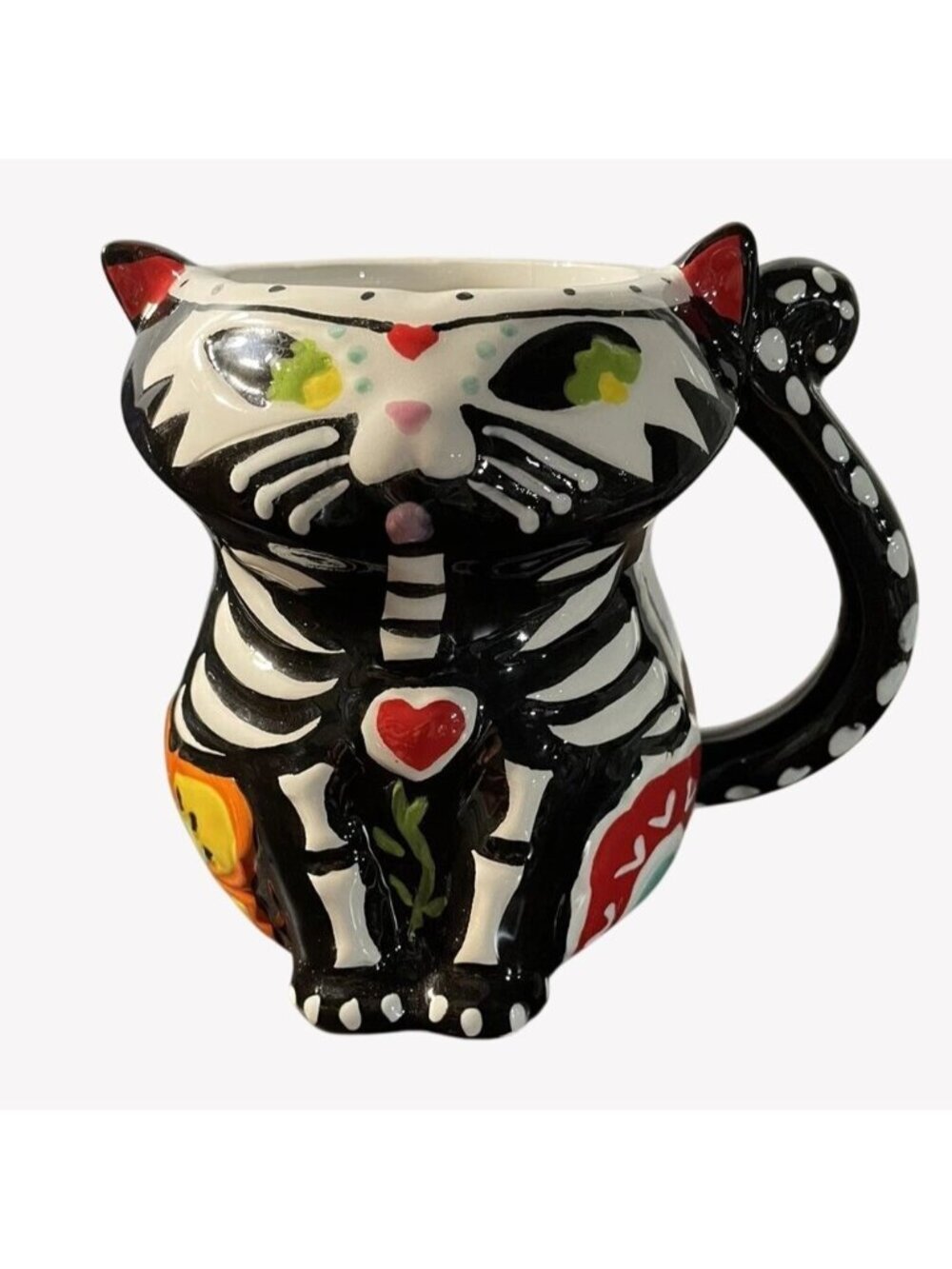 Spectrum Designz Halloween Day Of The Dead Cat Mug